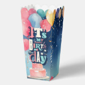 Birthday Party Invitation Bedankdoosjes (Voorkant)