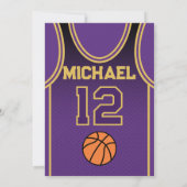  Birthday Party Invitation Kaart (Achterkant)