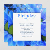 Birthday Party Invitation Kaart (Voorkant / Achterkant)