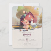 Birthday Party Invitation Kaart (Voorkant)