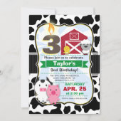 Birthday Party Invitation Kaart (Voorkant)