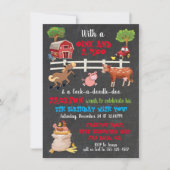 Birthday Party Invitation Kaart (Voorkant)