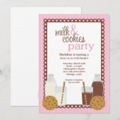 Birthday Party Invitation Kaart (Voorkant / Achterkant)