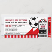 Birthday Party Invitation Kaart (Voorkant)