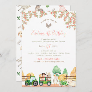 Birthday Party Invitation Kaart