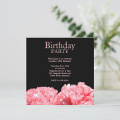 Birthday Party Invitation Kaart (Staand voorkant)