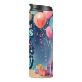 Birthday Party Invitation Thermosbeker (Geroteerd rechts)