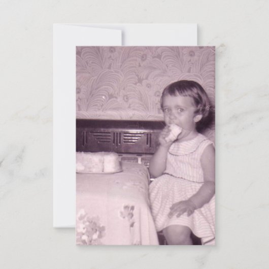 Birthday Party Invitations  foto Kaart (Voorkant)