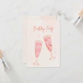 Birthday Party Invitations Kaart