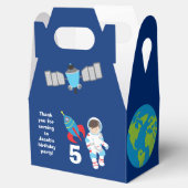 Birthday Party Kool Astronaut Rocket Shiket Kids Bedankdoosjes (Geopend)