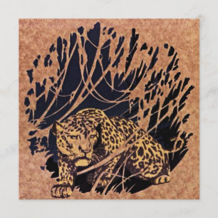 Birthday party oerwoud CAT THEMED SAFARI Kaart