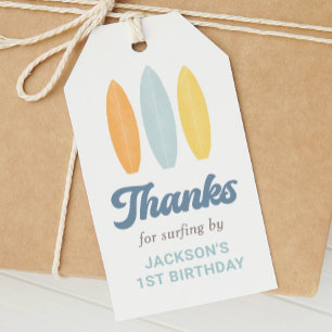 Birthday party over Surf Beach Cadeaulabel