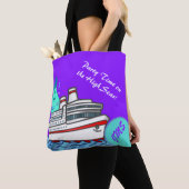 Birthday Party Pet Custom Monogrammed Cruise Draagtas (Dichtbij)
