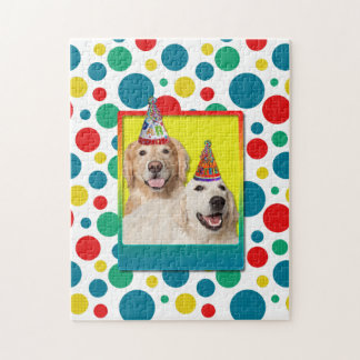 Birthday Party Pet - Golden Retriever Tebow Corona Legpuzzel