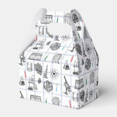 Birthday Party Theme Science Chemistry Scientist B Bedankdoosjes (Achterkant)