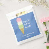 Birthday Party van Ice Cream Kind Bedankzakje (Gezegeld)