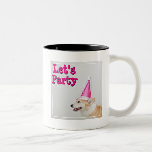 Birthday Pembroke Welsh Corgi Dog Tweekleurige Koffiemok