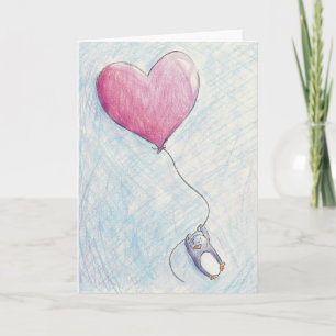 Birthday Penguin Kaart