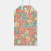 Birthday Picnic, Cute Retro Style,  Cadeaulabel (Achterkant)