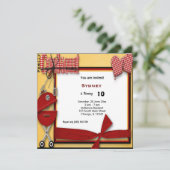 Birthday Picnic Kaart (Staand voorkant)