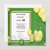 Birthday Picnic Kaart (Voorkant / Achterkant)