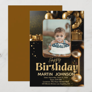 Birthday Pillow | Custom Photo Cushion Gift Kaart