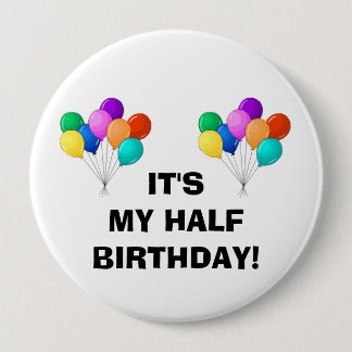 Birthday Pin Ronde Button 4,0 Cm