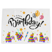 Birthday Pinatas Gift Bag Groot Cadeauzakje (Voorkant)