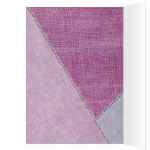 Birthday Pink Denim Heart (Binnen (Links))