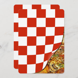 Birthday Pizza Party Kaart