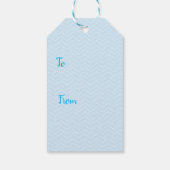 Birthday Pointer Gift Label Cadeaulabel (Achterkant)