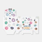 Birthday politietag bedankdoosjes (Uitgevouwen)