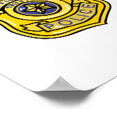 Birthday, politieuitnodiging poster (Hoek)