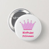 Birthday (Polka Dot) Ronde Button 5,7 Cm (Voorkant /achterkant)