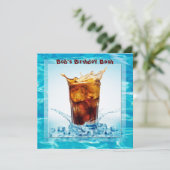 Birthday Pool Bash Kaart (Staand voorkant)