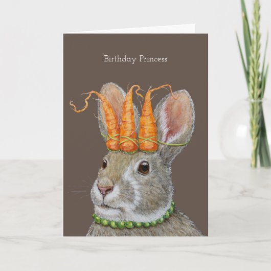 Birthday Princess-kaart Kaart (Voorkant)