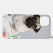 Birthday Pug Case-Mate iPhone Case (Achterkant (horizontaal))