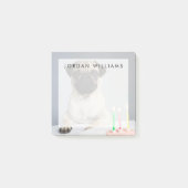 Birthday Pug Post-it® Notes (Voorkant)