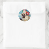 Birthday Pug Stickers (Tas)
