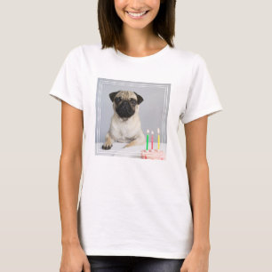 Birthday Pug T-shirt