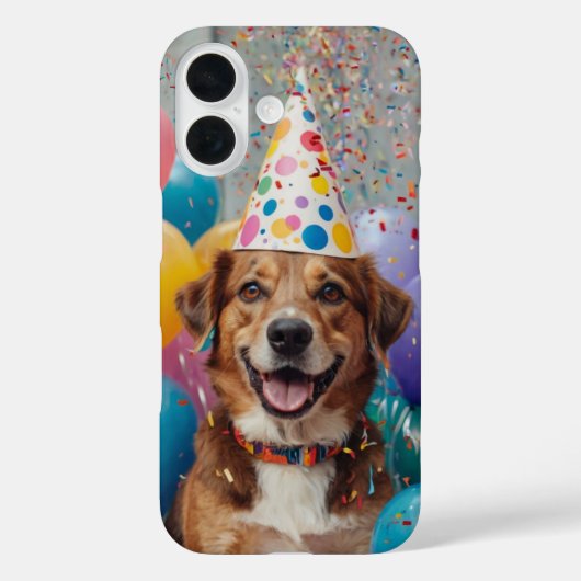 Birthday Pup Case-Mate iPhone Case (Achterkant)