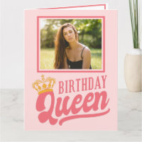 Birthday Queen Happy Birthday Kaart