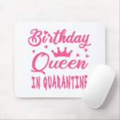 Birthday Queen in Quarantine Muismat (Met muis)