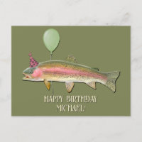 Birthday Rainbow Trout Vist