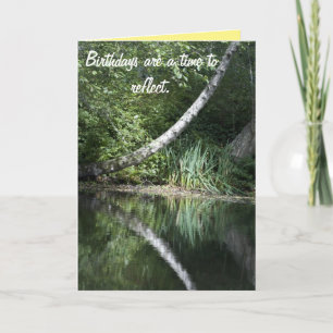 Birthday Reflection Kaart