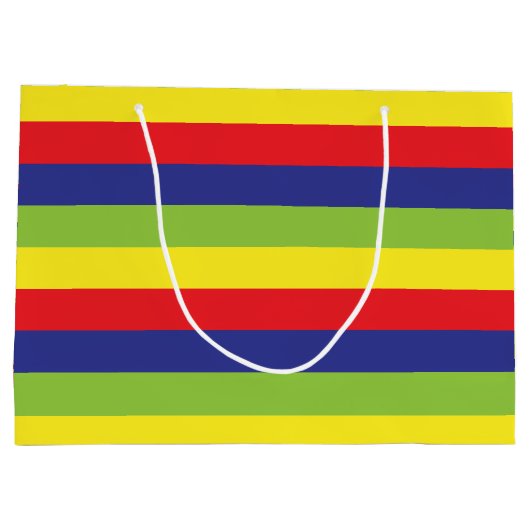 Birthday Robots Large Gift Bag Large Cadeauzakje (Achterkant)