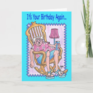 BIRTHDAY ROCKER Birthday Kaart