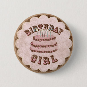 Birthday Ronde Button 5,7 Cm