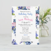 Birthday Rozen Kaart (Staand voorkant)