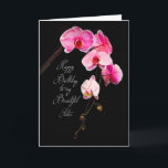 BIRTHDAY - SISTER - FUCHSIA ORCHIDS<br><div class="desc">VOIR LA MÊME IMAGE POUR DE NOMBREUSES AUTRES CATÉGORIES</div>